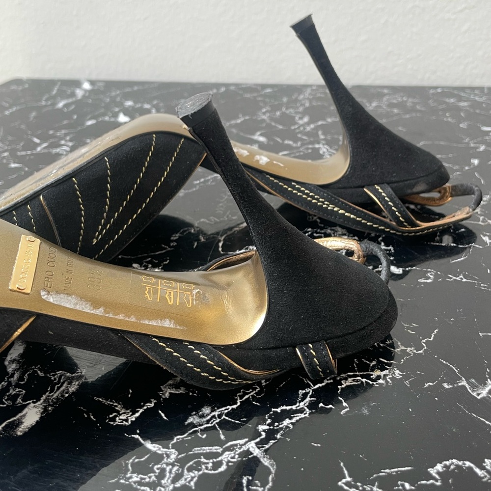 Dolce & Gabbana Peep Toe Heels - Picture 8 of 10